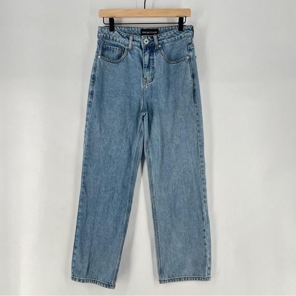 Galen‎ Cason Everyday Jean Light Indigo Wash Denim 100% Cotton Relaxed Fit - Picture 1 of 13